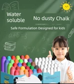 Suda Çözünebilen Tozsuz Tebeşir - 6 Renk - 5