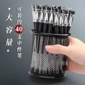 Masaüstü Kalemlik Organizatörü - Kare Siyah - 2 Paket - 2