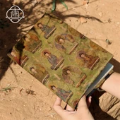 El Yapımı Defter - A5 - Çok Fonksiyonlu Sayfa - Sabit Sayfa - Budist Figürü - 4