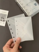 Parşömen Kağıdı Zarf Çantası - M5 Kükürt Asidi Kağıdı Zarf 5'li Paket - 9