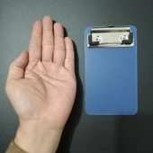 Restoran Fatura Klip Tutucu - A4PVC Beyaz Tabak Klip - Ölçekli - 12