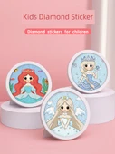 Prenses Taş 3D Kristal Çıkartma Kitabı - Deniz Altı Prenses + Demon Prenses - Fotoğraf Çerçevesi + Set - 2