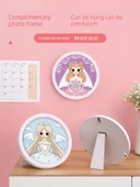 Prenses Taş 3D Kristal Çıkartma Kitabı - Buz ve Kar Prensesi 20*20cm - Fotoğraf Çerçevesi + Set - 11