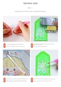 Prenses Taş 3D Kristal Çıkartma Kitabı - Buz Prenses + Düğün Prensesi - Fotoğraf Çerçevesi + Set - 8