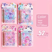Sevimli Mini Taşınabilir Defter - Pony Dört Rastgele Kitap - 1