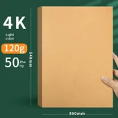 Kraft Kağıt [4K] 120g - 50 Yaprak - 1