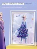 El Yapımı Poke Boyama Kitabı - Prenses Yuanqi Mühürleri - Mühürler + Çıkartmalar + Boyama - 6