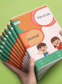 Pinyin Tian Zi Ge Okul Günlüğü Defteri - Pinyin Tian Zi Ge [4 Paket] - 2