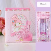 Melody + 5 Kalem A6 Defter - 1