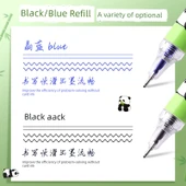 Silinebilir Jel Kalem - Panda Cenneti - 12 Mavi (20 Yedek Mavi) - 0.5mm - 6