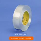 Nano İki Taraflı Yapıştırıcı - Sihirli Yapıştırıcı - 3m Uzunluk - 2cm Genişlik - 1mm Kalınlık - 1