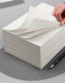 Kare Çizim Defteri - 800 Sayfa, 20 Kopya, Izgara + 6 Kalem thumbnail 8