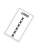 260mm x 150mm Geniş Beyaz Etiket - 1 Adet - 5