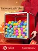 Poster Çekiliş Kutusu 25cm - 100 Top, Kalem, Kağıt, Ödül Etiketi - 2