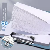 A4 Şeffaf Plaka Tutucu - Özel Kalın Plaka [Çin Kırmızısı] 1 Paket - 3