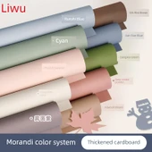 Morandi Makaron Renkli Karton A4 - 30 Renk 60 Sayfa - 2