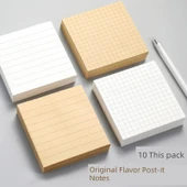 Sevimli Yapışkan Notlar - Beyaz Kafes 2'li Paket - 2