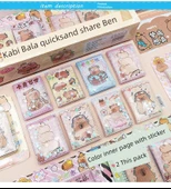Kum Sıvısı Çıkartma Defteri - Sanrio Eğitim Bilim Quicksand - Karışık 4 Kart - 10