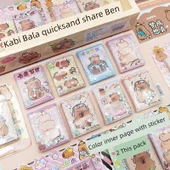 Kum Sıvısı Çıkartma Defteri - Sanrio Eğitim Bilim Quicksand - Karışık 4 Kart - 2