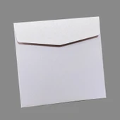 Beyaz Kare Zarf - 130 x 130mm - 1