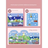 Peppa Pig Jel ve Baloncuk Çıkartma Kitabı - 2 Set Piggy Sayfa + Denizaltı Sütunu - 3