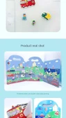 Peppa Pig Jel ve Baloncuk Çıkartma Kitabı - 2 Set Piggy Sayfa + Denizaltı Sütunu - 12
