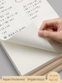 Ortaokul Matematik Hesaplama Kağıdı Yırtılabilir Not Defteri - Bölmeli - 2 Adet - 200 Sayfa - 3