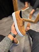 Günlük Ayakkabı T12 Taba Süet - 3