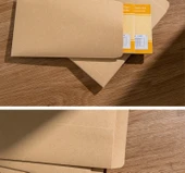 Ekstra Kalın 120G Kahverengi Paketleme Zarfı - Deri Kalınlaştırılmış No. 7 (100 Adet) - 9