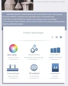 A4 Klip Dosya - Koyu Gece Siyahı - 1 Paket - Frosted thumbnail 9