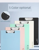 A4 Klip Dosya - Koyu Gece Siyahı - 1 Paket - Frosted thumbnail 10