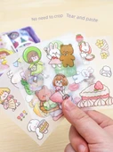 Prenses Desenli Çocuk Sticker Seti - Deneyim Çantası 20 Stil Rastgele - 4