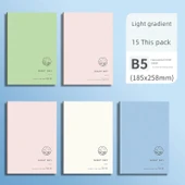 Minimalist Gradient B5 Defter - Açık Renk Gradyan - 15 Adet - 1