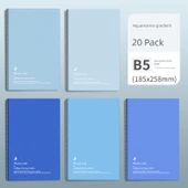 Minimalist Gradient B5 Defter - Lacivert Gradyan - 20 Adet - 1