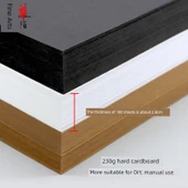 230g Karton Kağıt A4 - Kraft Renk - 50 Sayfa - 3