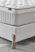 Cennet Yatak Bohem Plus Tek Kişilik Uyku Seti Pocket Yaylı Yatak, Sandıklı Baza, Başlık 3 lü Set - 4