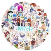 50 Adet Su Geçirmez Laptop Sticker Seti - Default - 4