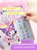 Sanrio Balon Çıkartmaları Sessiz Kitap - [Yeni Yılın Yeni Ürünleri] 4 Set Balon Yapıştırıcı Sessiz Kitap - 2