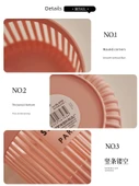 Masaüstü Depolama Kovası Kalemlik - Pembe 2 Paket - 3