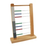 Montessori Büyük Disk Rafı - Eşleştirme Kağıdı - 6