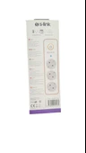 S-Link SpgIP03/G 1.5m 3x1.5mm 100% Bakır 750 Joule 3 Lü Anahtarlı Akım Korumalı Priz - 2