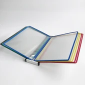 A4 Dikey 5 Sayfa Gösterim Dosyası - Sarı - 6