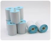 Küçük Boy Üç Koruma Termal Etiket Kağıdı - 10 Rulo 70x50x125 Yatay (Küçük Rulo Kafası) thumbnail 10