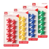Manyetik Şekiller - 3cm Beşgen Yıldız - Yeşil - 10 Adet - 2