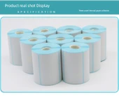 Küçük Boy Üç Koruma Termal Etiket Kağıdı - 10 Rulo 70x50x125 Yatay (Küçük Rulo Kafası) thumbnail 9