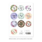 C6 Açık Kahverengi Zarf - Taklit Mum Mühür Stickerlı - 5 Adet - 5