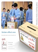 Teşekkür Yazı Seti - Zarf, Mektup Kağıdı, Mühür Sticker - Set 5 - 5
