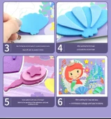 3D Disney Çıkartma DIY Kiti - 10 Adet - 9