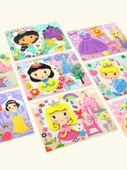 3D Disney Çıkartma DIY Kiti - 10 Adet - 3