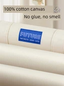 Oxford Kumaş Eğitim Çantası - Pirinç Beyazı + Mavi - 4